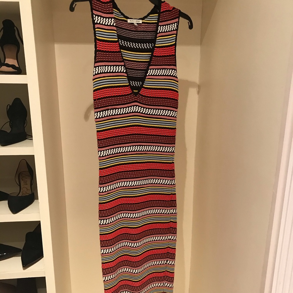 Ronny Kobo Knit Midi Dress